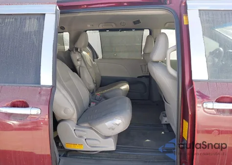 2013 Toyota Sienna Le V6 8 Passenger from USA, damaged, VIN 5TDKK3DC3DS281433